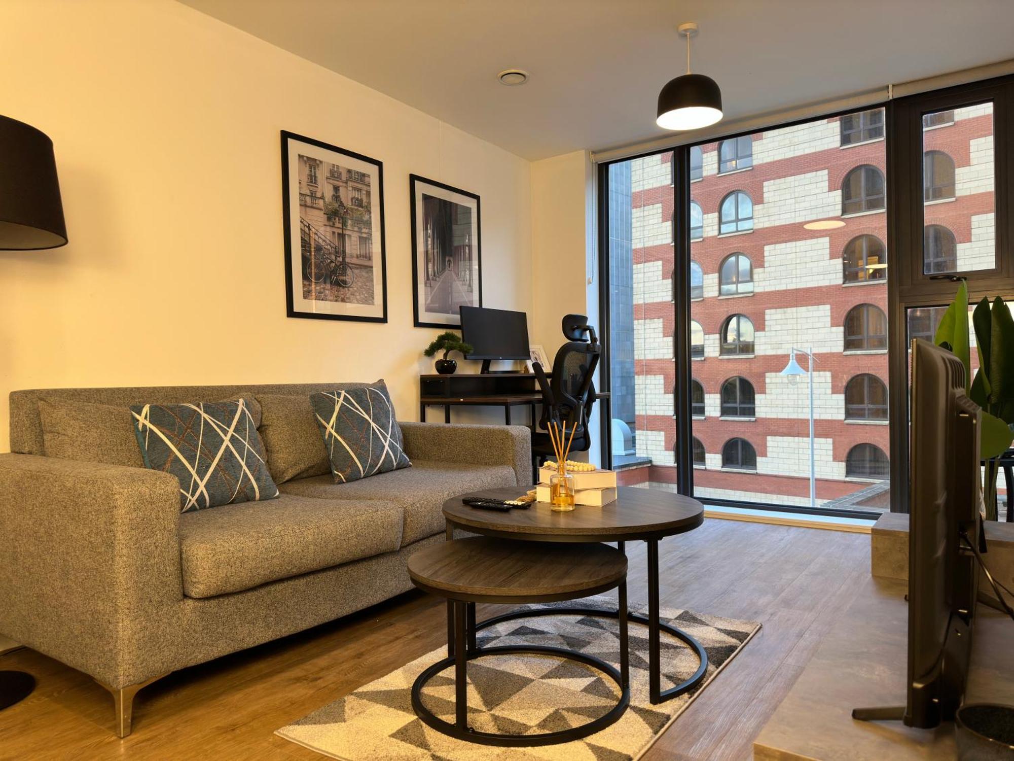 Cozy City Centre Apartment With Free Parking And Free Gym Birmingham Eksteriør bilde