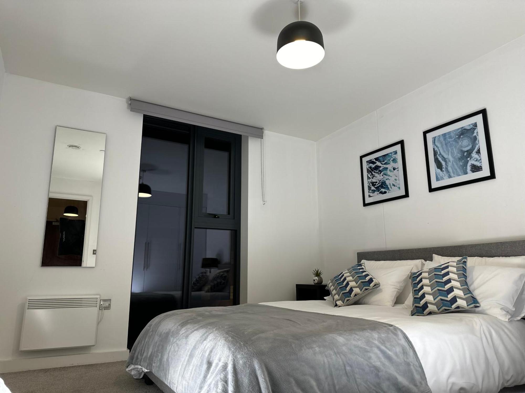 Cozy City Centre Apartment With Free Parking And Free Gym Birmingham Eksteriør bilde