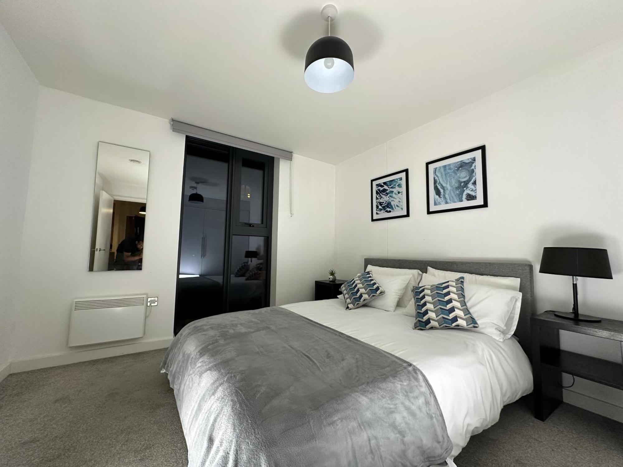 Cozy City Centre Apartment With Free Parking And Free Gym Birmingham Eksteriør bilde