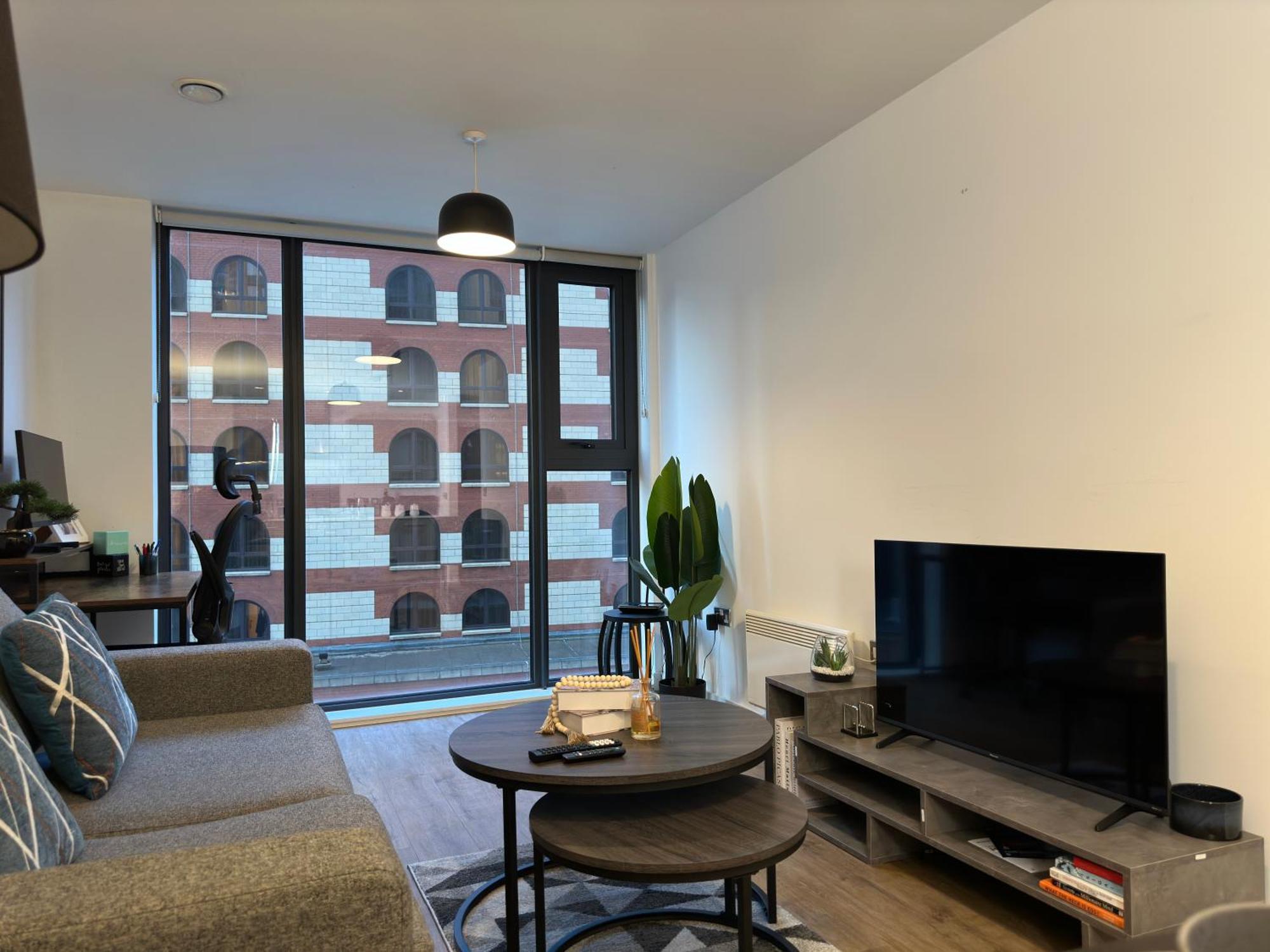 Cozy City Centre Apartment With Free Parking And Free Gym Birmingham Eksteriør bilde
